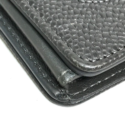CHANEL iPhone case Caviar skin gray CC COCO Mark iphone4 / 4S compatible