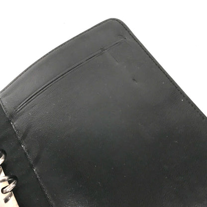 CHANEL Notebook cover Nylon black New travel line logo