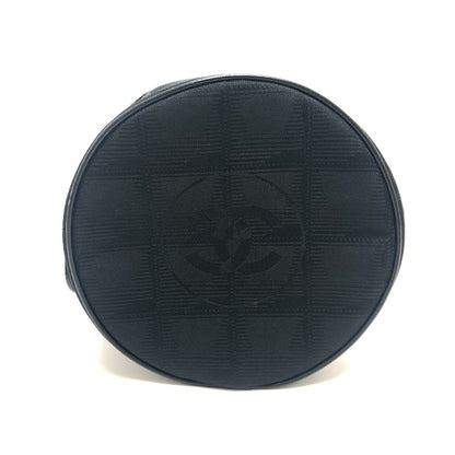 CHANEL Cosmetics Pouch A17682 Nylon jacquard black New travel line