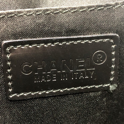 CHANEL Cosmetics Pouch A17682 Nylon jacquard black New travel line