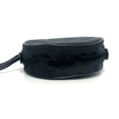 CHANEL Cosmetics Pouch A17682 Nylon jacquard black New travel line