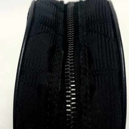 CHANEL Cosmetics Pouch A17682 Nylon jacquard black New travel line