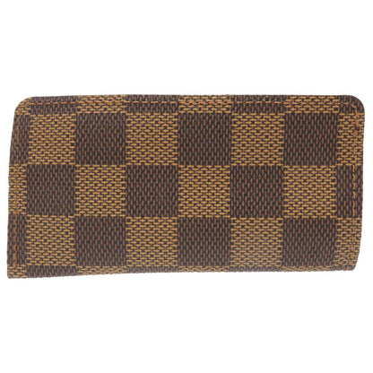 LOUIS VUITTON Key case Key holder  N62661 Damier canvas Brown Damier Ebene ClochettePM