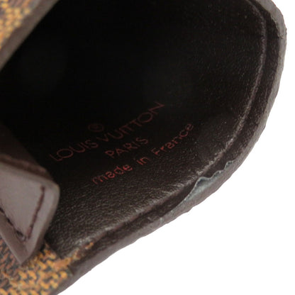 LOUIS VUITTON Key case Key holder  N62661 Damier canvas Brown Damier Ebene ClochettePM