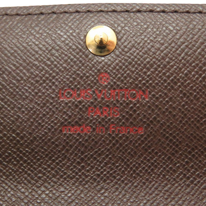 LOUIS VUITTON Key case Key holder  N62631 Damier canvas Brown Damier Multicles4