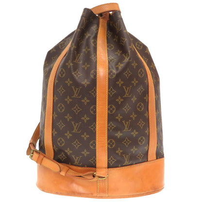 LOUIS VUITTON Shoulder Bag M42244 Monogram canvas Brown Monogram RandonneeGM Women Used Authentic