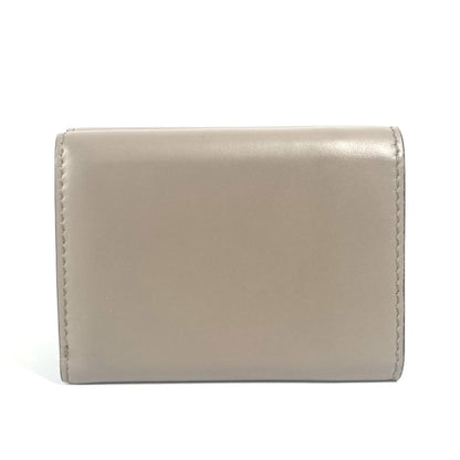 FENDI Trifold wallet 8M0395 leather Brown type logo