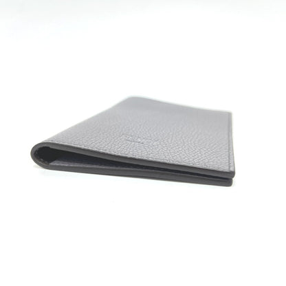 FENDI passport case 7AS378 leather gray logo