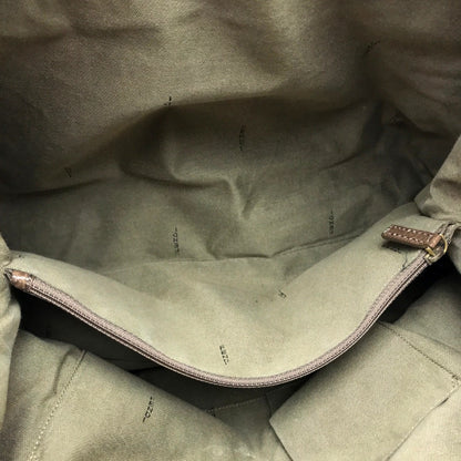 FENDI Handbag 8BL110 leather Brown Men's Women chameleon unisex(Unisex) Used Authentic