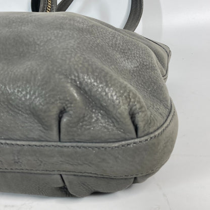 FENDI Shoulder Bag 8BR650 leather gray Bag Shoulder Bag Tote Bag logo FF
