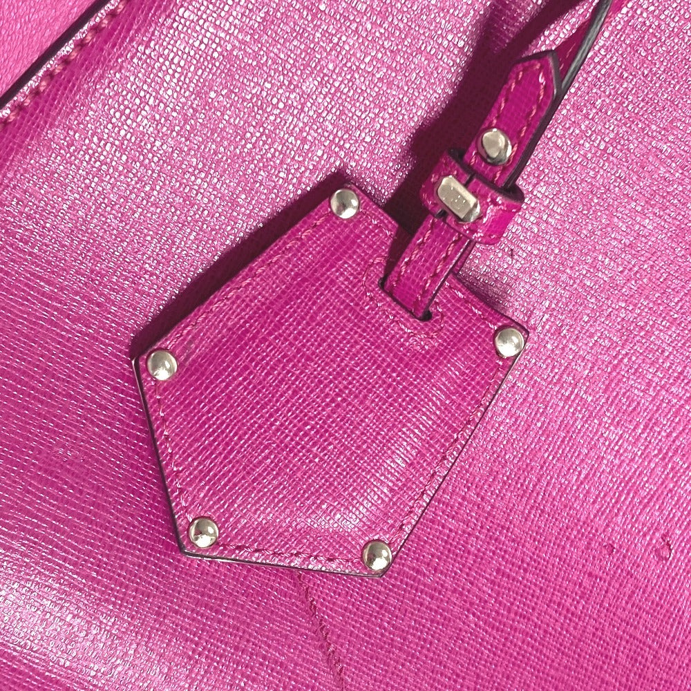 FENDI Handbag 8BH253 leather purple Petite to Jules