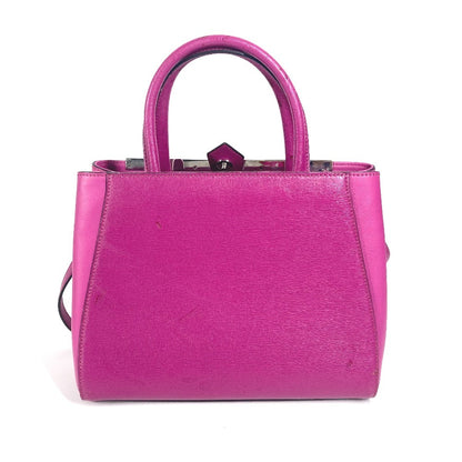 FENDI Handbag 8BH253 leather purple Petite to Jules