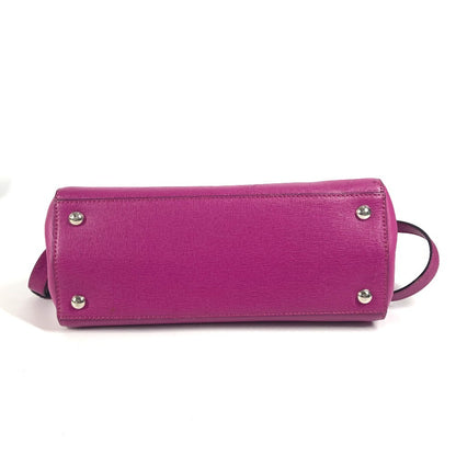 FENDI Handbag 8BH253 leather purple Petite to Jules