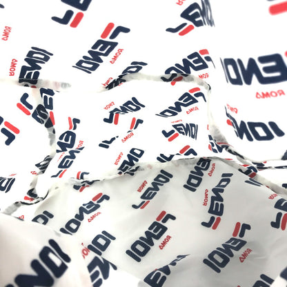 FENDI Backpack Nylon white backpack bag FILA collaboration
