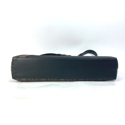 FENDI Handbag 8BH253 PVC Brown Zucca Briefcase mens Used Authentic