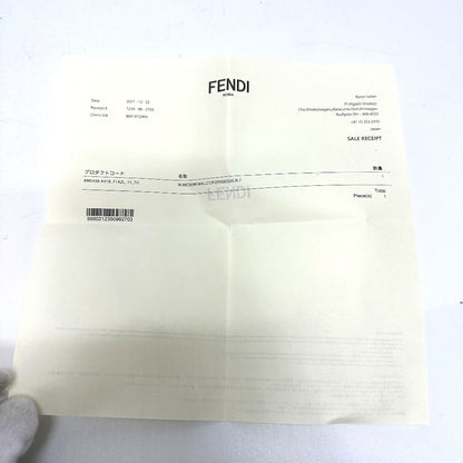 FENDI Folded wallet 8M0438 leather pink Peekaboo Women Used Authentic