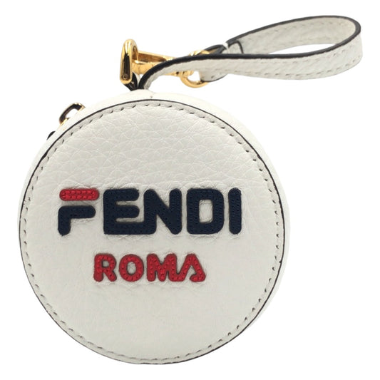 FENDI Backpack Nylon white FILA collaboration With porch