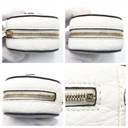 FENDI Backpack Nylon white FILA collaboration With porch