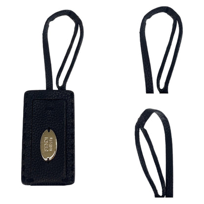 FENDI Business bag leather Black SilverMetal Celeria