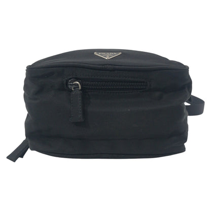 PRADA Shoulder Bag Nylon black Test Triangular logo