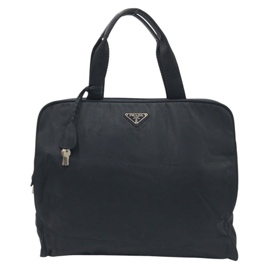 PRADA Business bag Nylon Black black Test Triangular logo