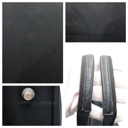 PRADA Business bag Nylon Black black Test Triangular logo