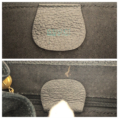 GUCCI Backpack 003 2058 Suede black Bamboo