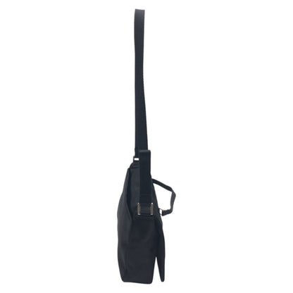 PRADA Shoulder Bag Satin black