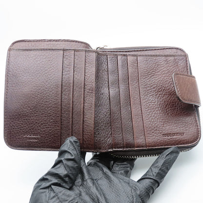 PRADA Bifold Wallet 1M0522 leather Brown