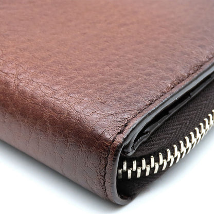 PRADA Bifold Wallet 1M0522 leather Brown