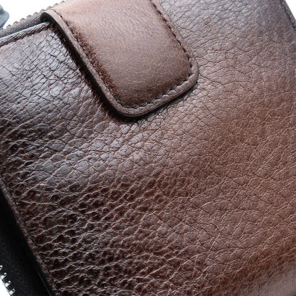 PRADA Bifold Wallet 1M0522 leather Brown