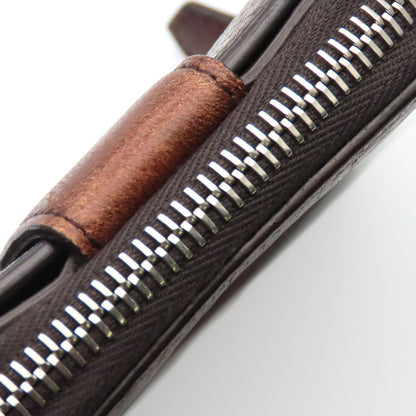 PRADA Bifold Wallet 1M0522 leather Brown