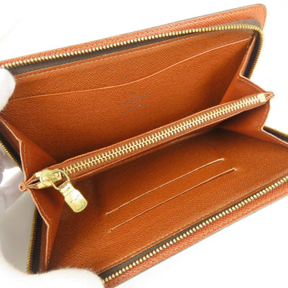 LOUIS VUITTON Long Wallet Purse M61727 Monogram Brown Porto Monezup
