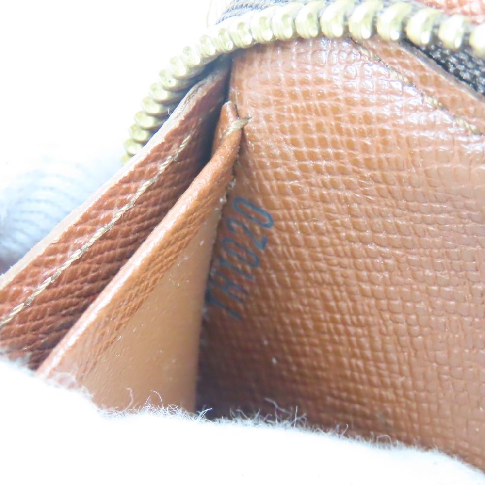 LOUIS VUITTON Long Wallet Purse M61727 Monogram Brown Porto Monezup