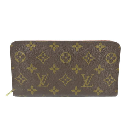 LOUIS VUITTON Long Wallet Purse M61727 Monogram Brown Porto Monezup