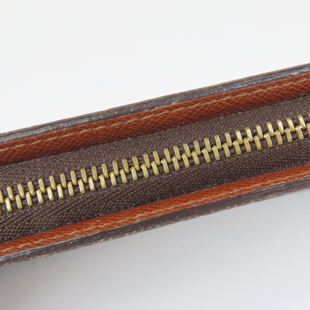 LOUIS VUITTON Long Wallet Purse M61727 Monogram Brown Porto Monezup