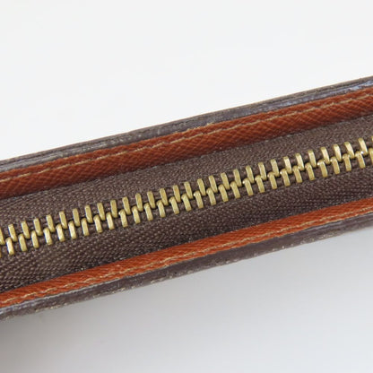 LOUIS VUITTON Long Wallet Purse M61727 Monogram Brown Porto Monezup