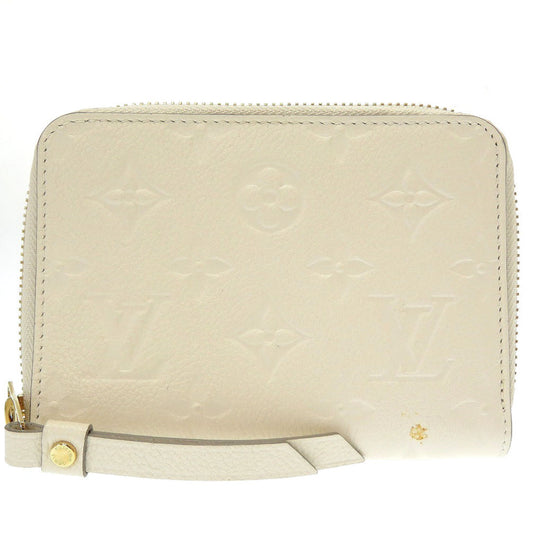LOUIS VUITTON Bifold Wallet M93432 Monogram Ann Platt Neige Monogram Unplant Portefeuille Skret Compact