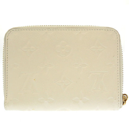 LOUIS VUITTON Bifold Wallet M93432 Monogram Ann Platt Neige Monogram Unplant Portefeuille Skret Compact