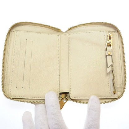 LOUIS VUITTON Bifold Wallet M93432 Monogram Ann Platt Neige Monogram Unplant Portefeuille Skret Compact