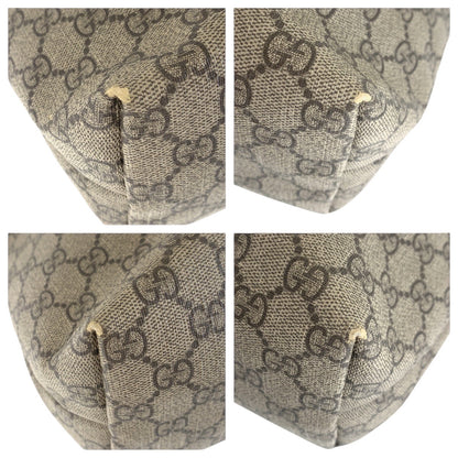 GUCCI Tote Bag 211137 GG Supreme Canvas beige