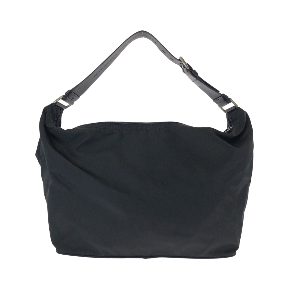 PRADA Handbag Nylon black Test Triangle With logo