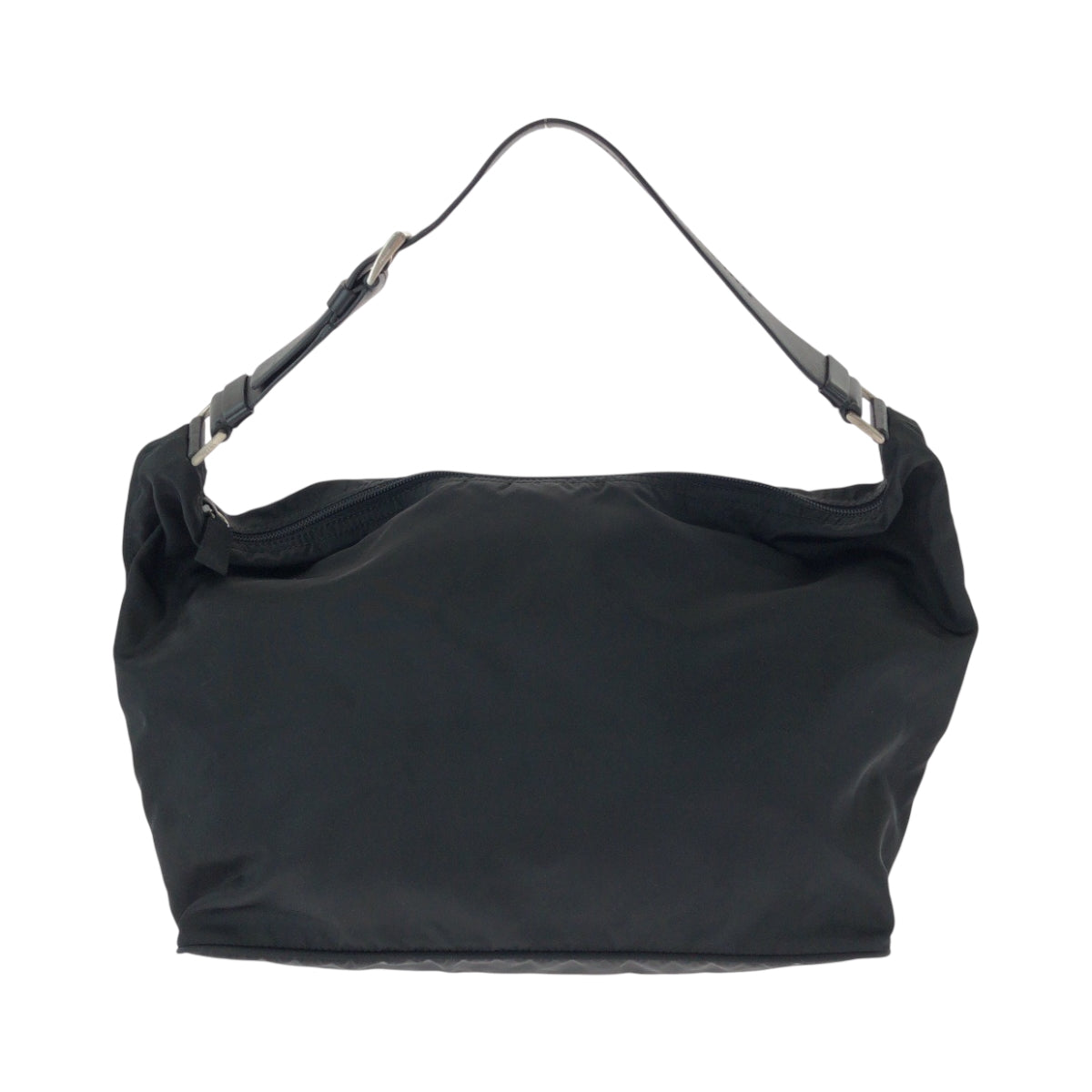 PRADA Handbag Nylon black Test Triangle With logo