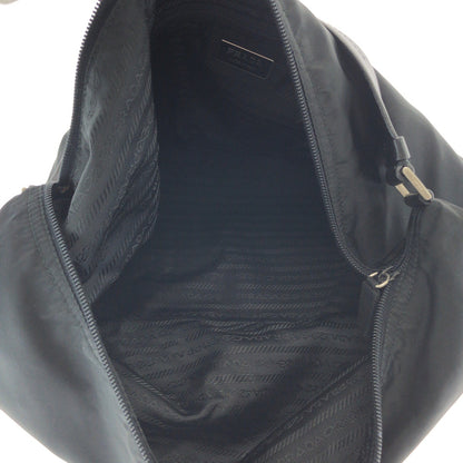 PRADA Handbag Nylon black Test Triangle With logo