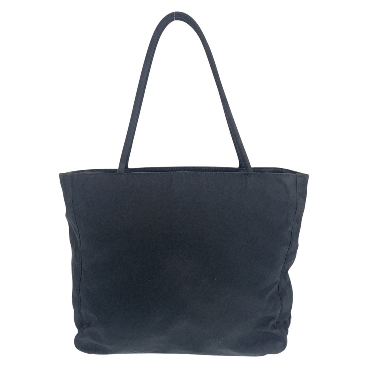 PRADA Tote Bag Nylon black Test Triangle With logo