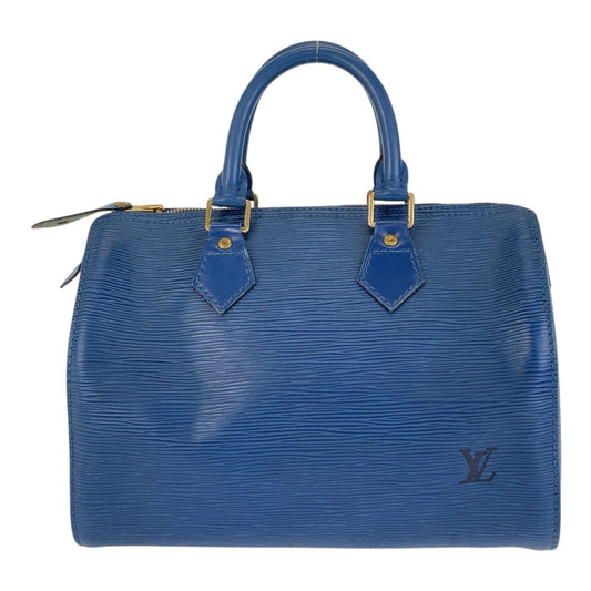 LOUIS VUITTON Handbag M43015 leather blue Epi Speedy 25
