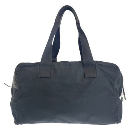 PRADA Boston Duffel bag Nylon black Test Triangle With logo