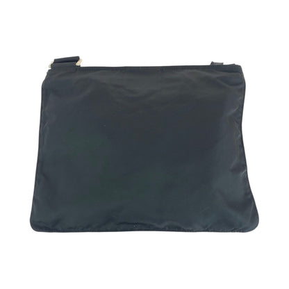 PRADA Shoulder Bag VA0053 Nylon black Test Triangle With logo