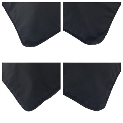 PRADA Shoulder Bag VA0053 Nylon Black SilverMetal Test Triangle With logo