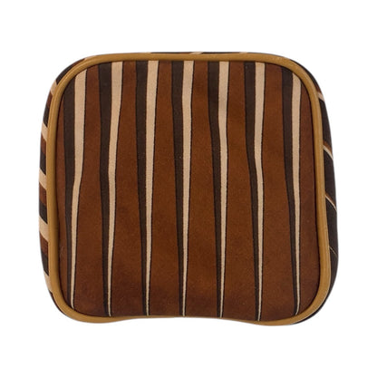 GUCCI Handbag 039 9054 Nylon Brown Gold Metal